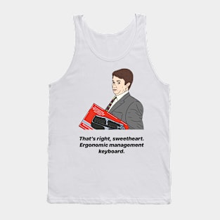 MARK CORRIGAN | ERGONOMIC MANAGEMENT KEYBOARD Tank Top